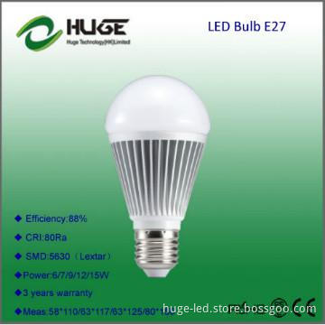 Home lights bulbs for decoration 7w 600lm